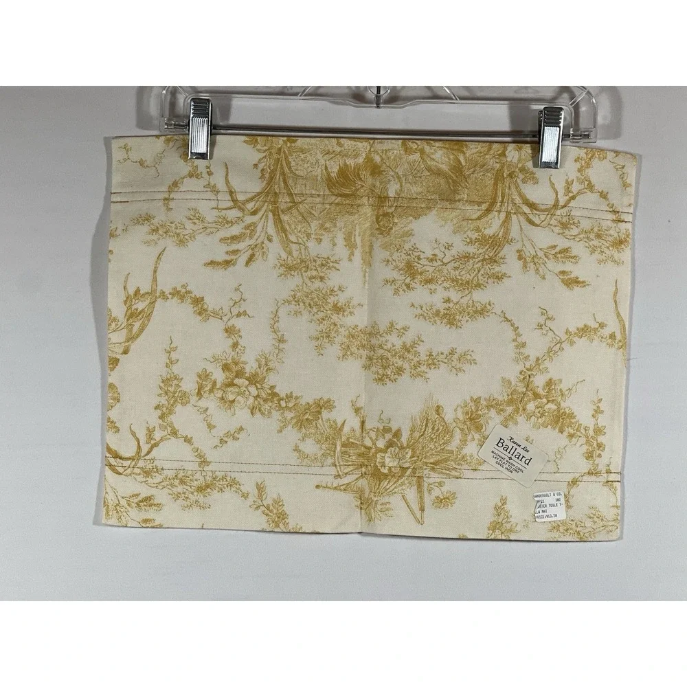 Karen Lee Ballard Placemat Napkin‎ Set Floral Cottagecore Farmhouse Table